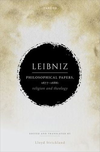 Cover image for Leibniz: Philosophical Papers, 1677-1686