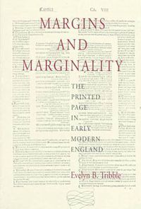 Cover image for Margins and Marginality: Printed Page in Early Modern England
