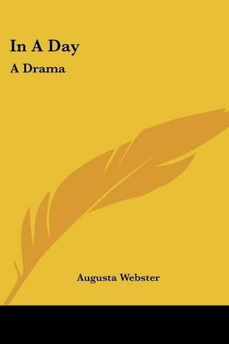 Cover image for In a Day: A Drama