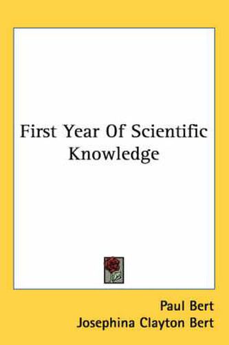 Cover image for First Year of Scientific Knowledge