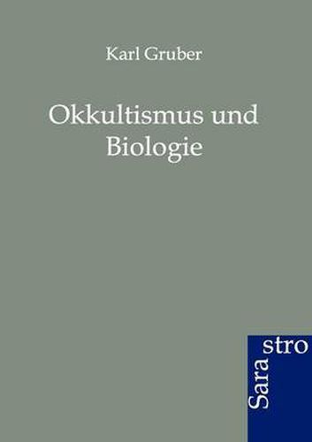 Cover image for Okkultismus und Biologie