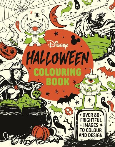 Cover image for Disney Halloween Colouring Book