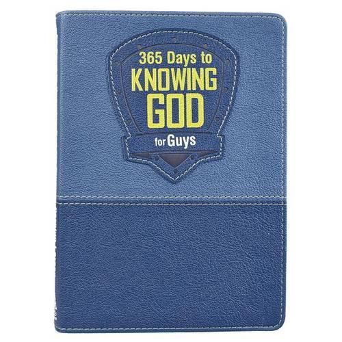 Cover image for 365 Days to Knowing God for Guys