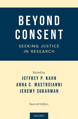 Cover image for Beyond Consent: Seeking Justice in Research