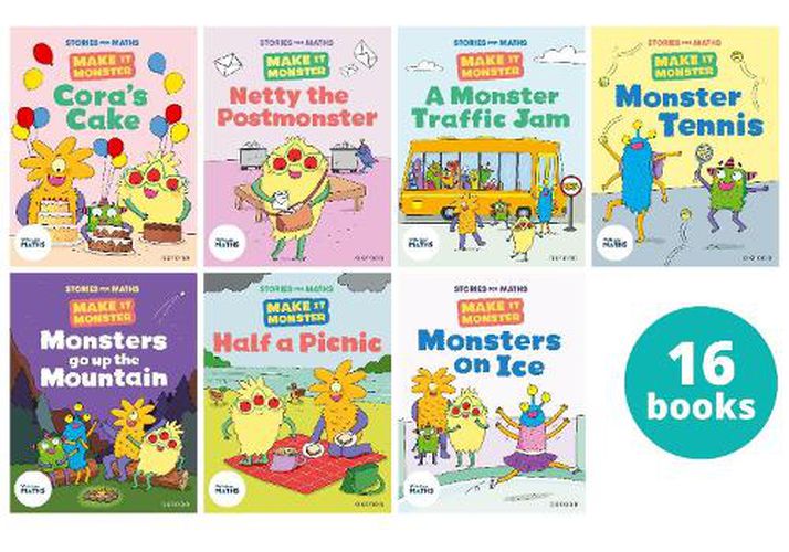 Stories for Maths: Make it Monsters Y1/P2 (16 book pack)