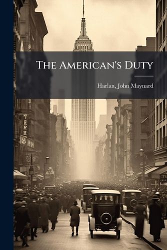 Cover image for The American's Duty