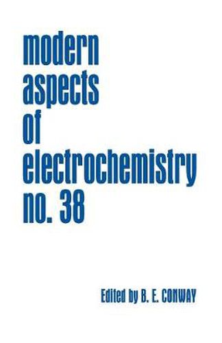 Cover image for Modern Aspects of Electrochemistry, Number 38