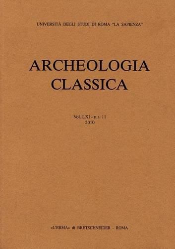 Cover image for Archeologia Classica 2010 Vol61, NS 11