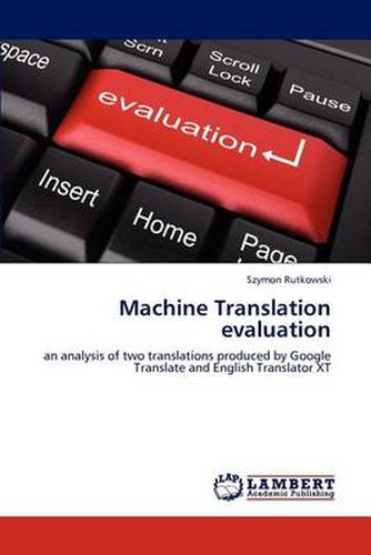 Machine Translation evaluation