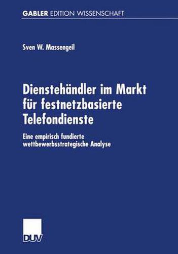 Cover image for Dienstehandler im Markt fur Festnetzbasierte Telefondienste