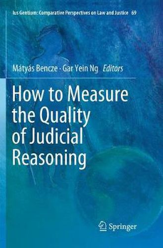 Cover image for How to Measure the Quality of Judicial Reasoning