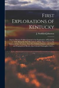 Cover image for First Explorations of Kentucky