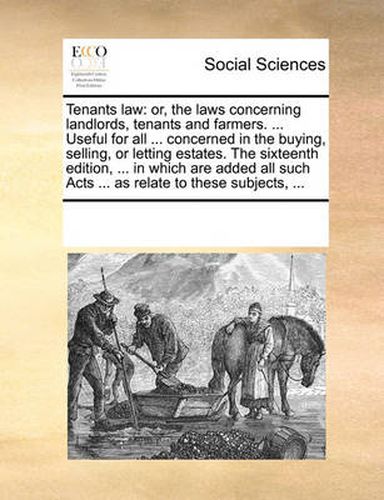 Cover image for Tenants Law