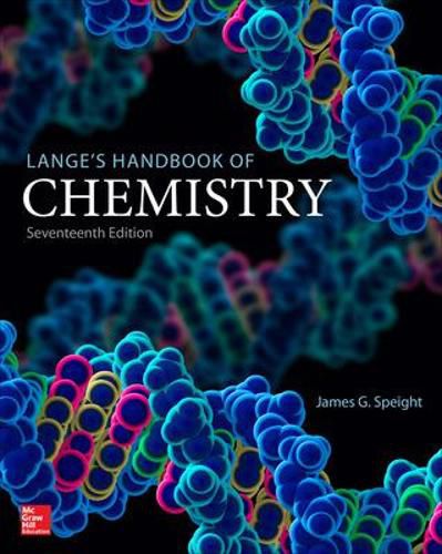 Cover image for Lange's Handbook of Chemistry, Seventeenth Edition
