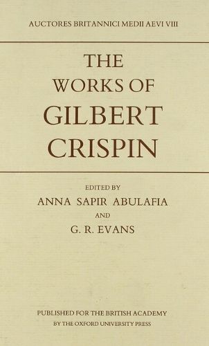 Cover image for The Works of Gilbert Crispin