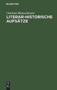 Cover image for Literar-Historische Aufsatze