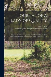 Cover image for Journal of a Lady of Quality