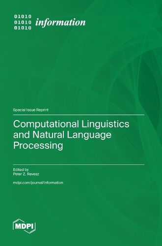 Cover image for Computational Linguistics and Natural Language Processing