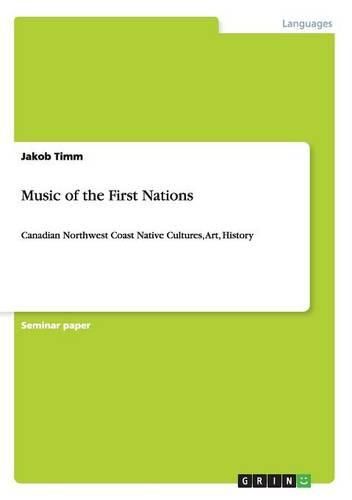 Cover image for Music of the First Nations