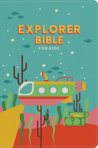 CSB Explorer Bible for Kids, Underwater Adventure Leathertouch, Indexed