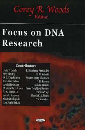 Cover image for Focus on DNA Research