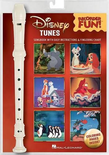 Cover image for Disney Tunes - Recorder Fun!: Pack with Songbook and Instrument