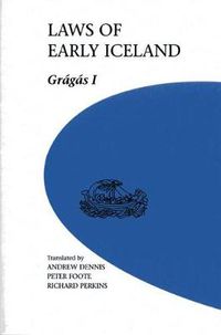 Cover image for Laws of Early Iceland: Gragas I