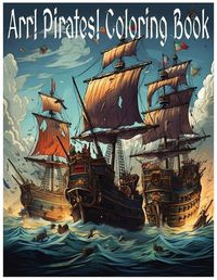 Cover image for Arr! Pirates! Coloring Book