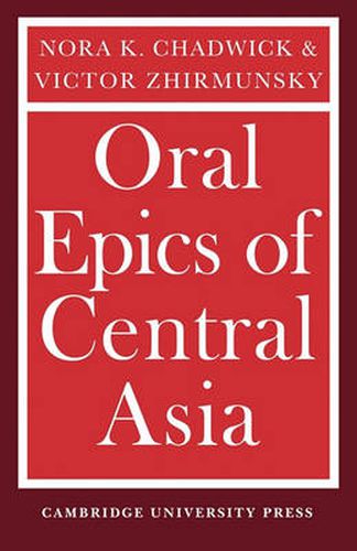 Cover image for Oral Epics of Central Asia