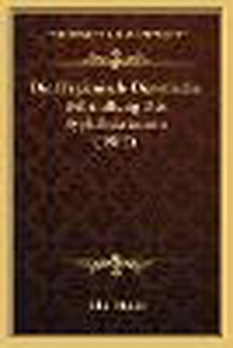 Cover image for Die Hygienisch-Diatetische Behandlung Der Syphiliskranken (1907)