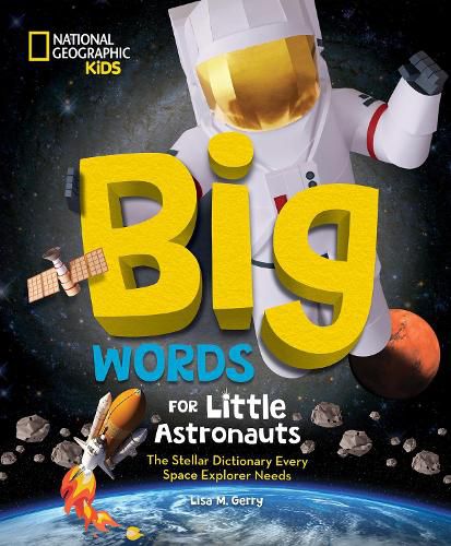 Cover image for Big Words for Little Astronauts