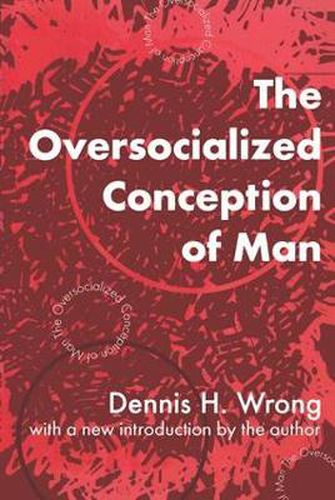 Cover image for The Oversocialized Conception of Man