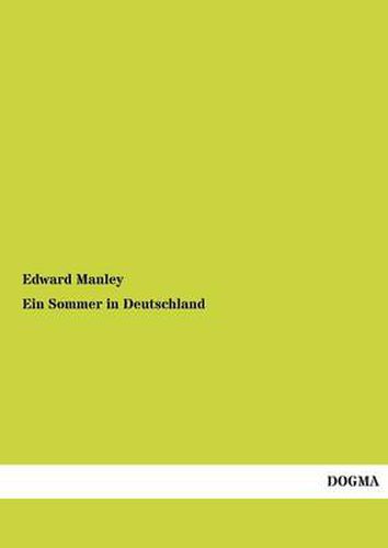 Cover image for Ein Sommer in Deutschland