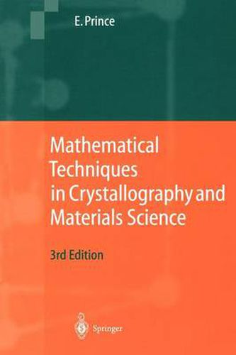 Cover image for Mathematical Techniques in Crystallography and Materials Science