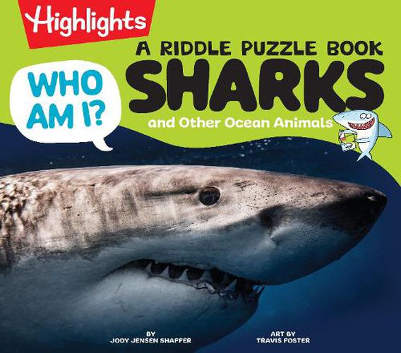 Cover image for Who Am I? Sharks and Other Ocean Animals