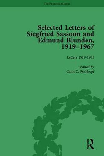 Selected Letters of Siegfried Sassoon and Edmund Blunden, 1919-1967