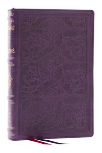 Cover image for RSV Personal Size Bible with Cross References, Purple Leathersoft, (Sovereign Collection)