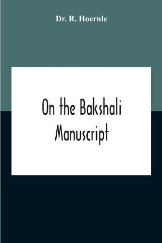 Cover image for On The Bakshali Manuscript