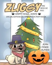 Cover image for Zuggy the Rescue Pug - Happy Howl-idays