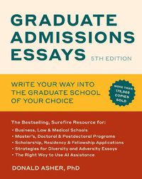 Cover image for Graduate Admissions Essays, Fifth Edition