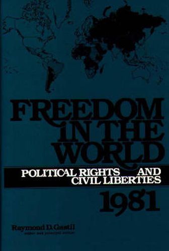 Cover image for Freedom in the World: Political Rights and Civil Liberties 1981