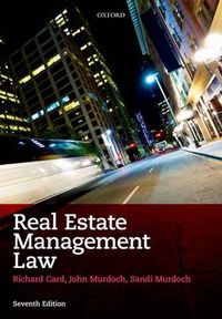 Cover image for Real Estate Management Law