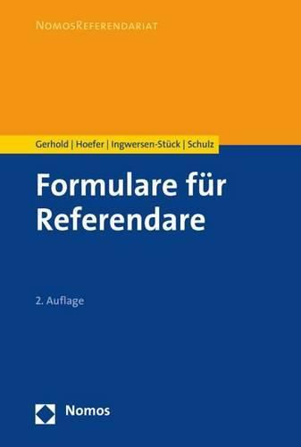 Cover image for Formulare Fur Referendare