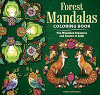 Cover image for Forest Mandalas Coloring Book