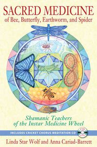 Cover image for Sacred Medicine of Bee, Butterfly, Earthworm, and Spider: Shamanic Teachers of the Instar Medicine Wheel