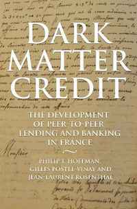 Cover image for Dark Matter Credit: The Development of Peer-to-Peer Lending and Banking in France