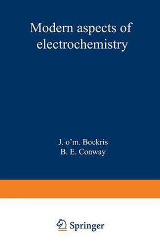 Cover image for Modern Aspects of Electrochemistry: No. 12