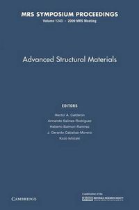 Cover image for Advanced Structural Materials: Volume 1243