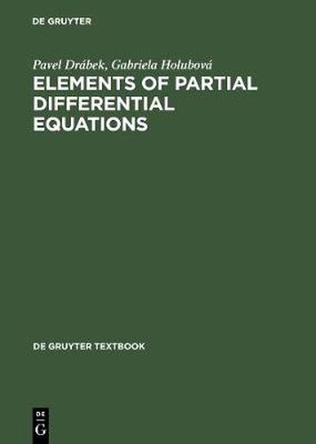 Cover image for Elements of Partial Differential Equations