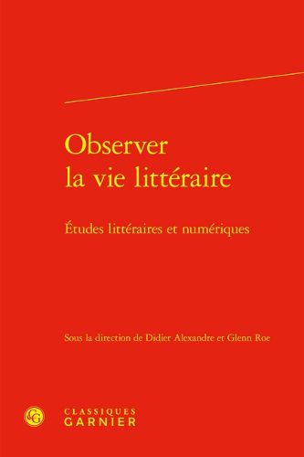 Cover image for Observer La Vie Litteraire